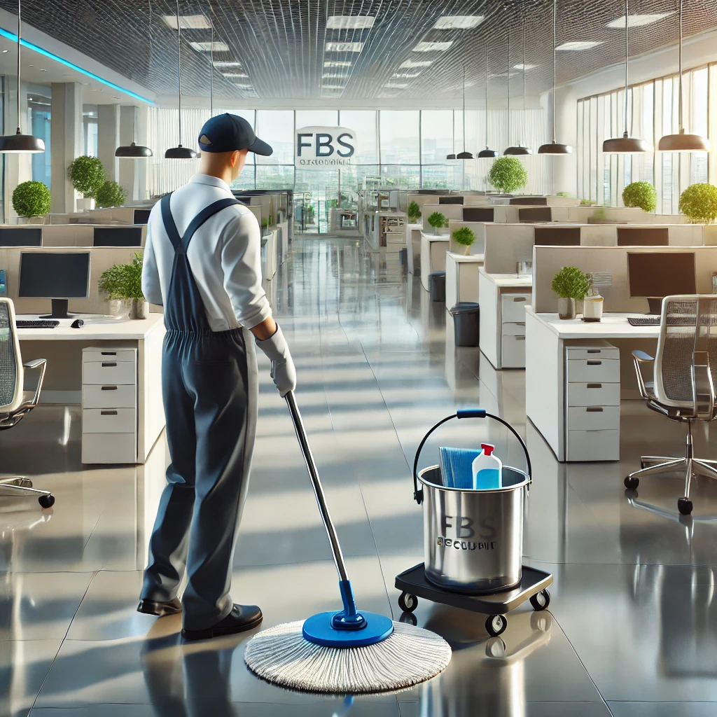 Commercial cleaning services UK - professional window, garden and event cleaning by FBS Security